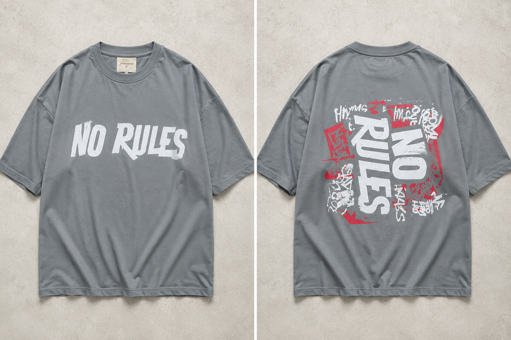 2 Oversized T-Shirts |Grey and white combo oversized Tshirt | cotten lycra | premium german lycra