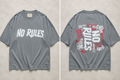 2 Oversized T-Shirts |Grey and white combo oversized Tshirt | cotten lycra | premium german lycra